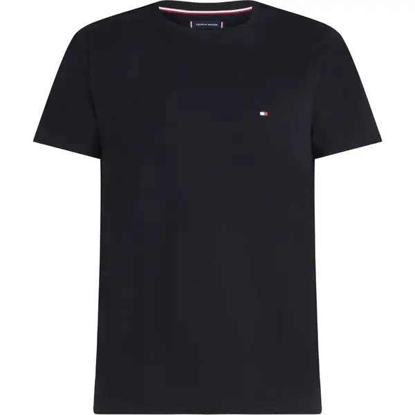 Tommy Hilfiger Jeans Črna majica s kratkimi rokavi Tommy Hilfiger