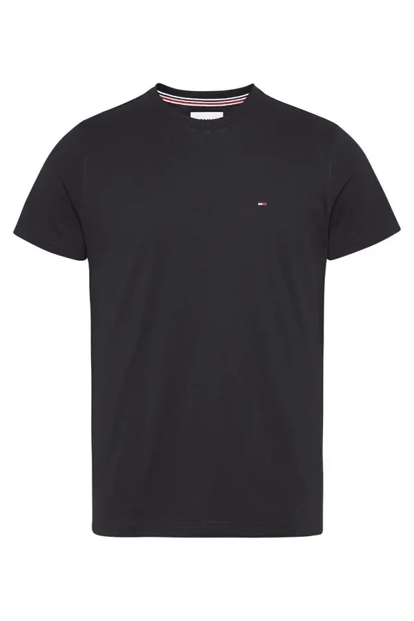 Tommy Hilfiger Črna majica s kratkimi rokavi Tommy Hilfiger