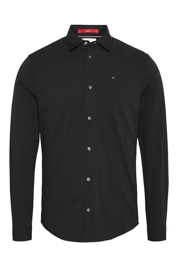 Tommy Hilfiger Črna majica Tommy Hilfiger