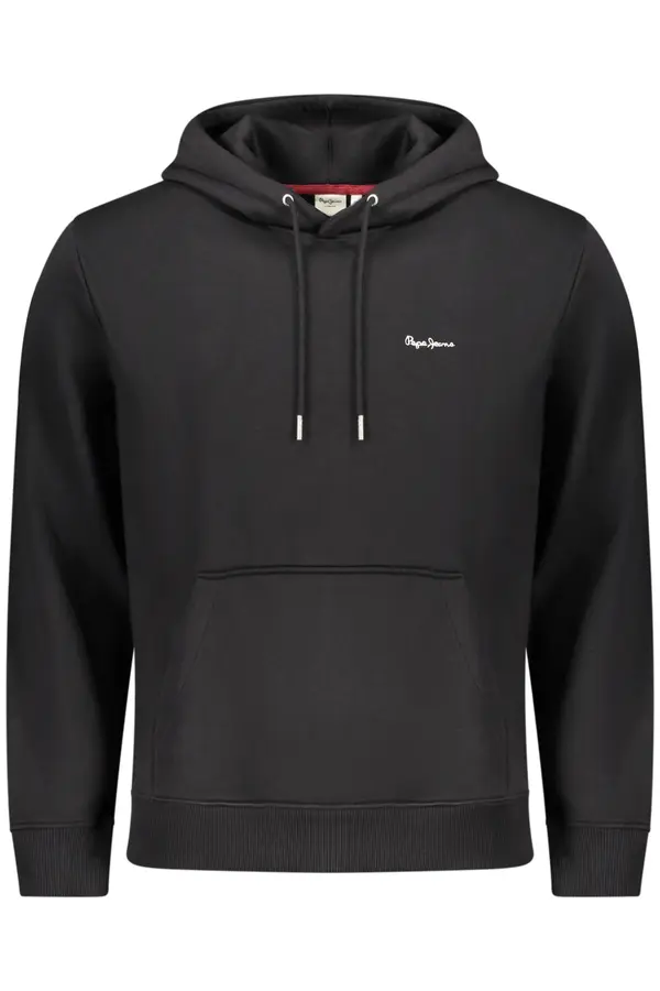Pepe Jeans Črna moška jopa s kapuco