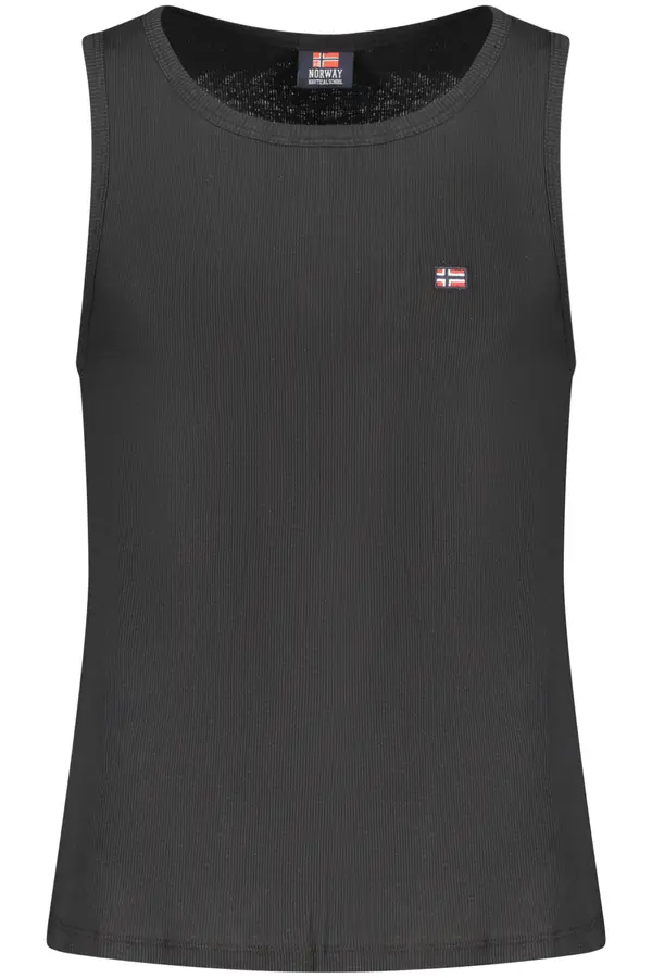 NORWAY 1963 Črna moška majica brez rokavov NORVEŠKA 1963