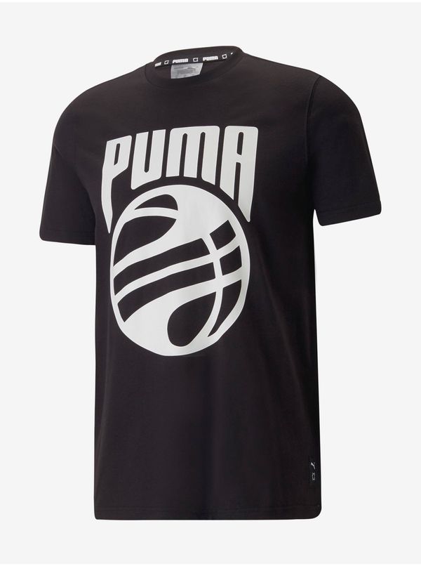 Puma Črna moška majica Puma Posterize - moški