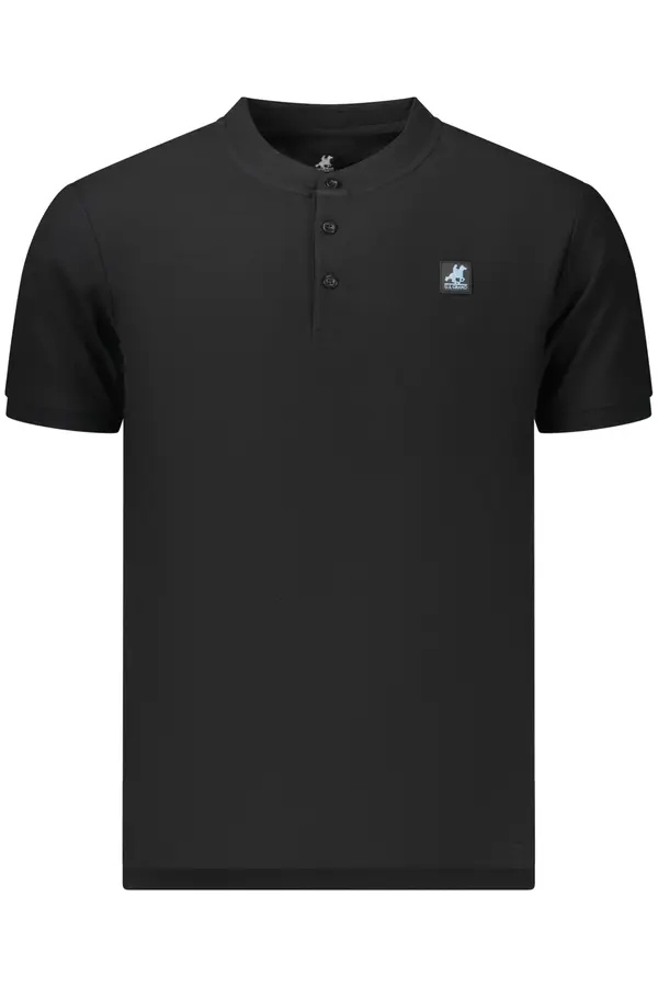 U.S. GRAND Črna moška polo majica