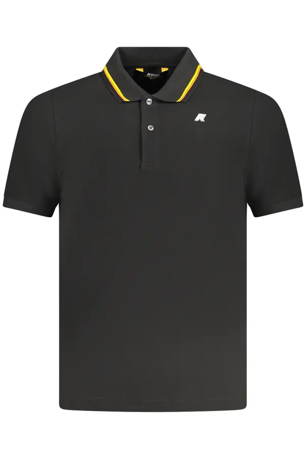 K-Way Črna moška polo majica K-WAY