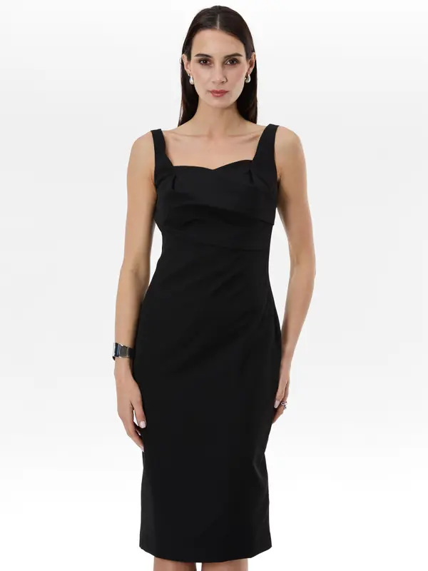 Orsay Črna obleka ORSAY