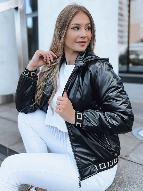 DStreet Črna prešita jakna Dstreet