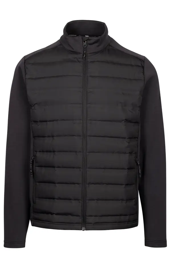 Trespass Črna prešita jakna ORFORD