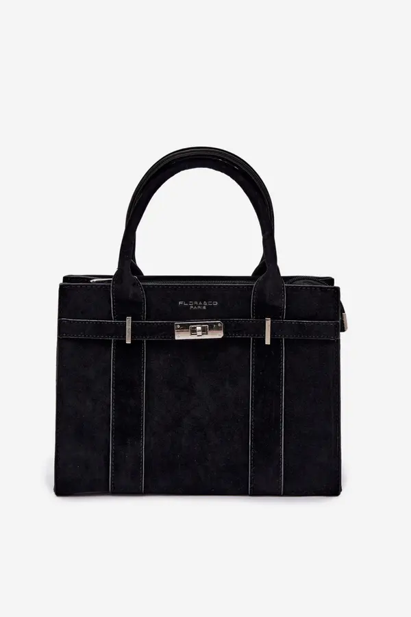 FLORA & CO Črna torba Noressa iz Flora&amp;Co
