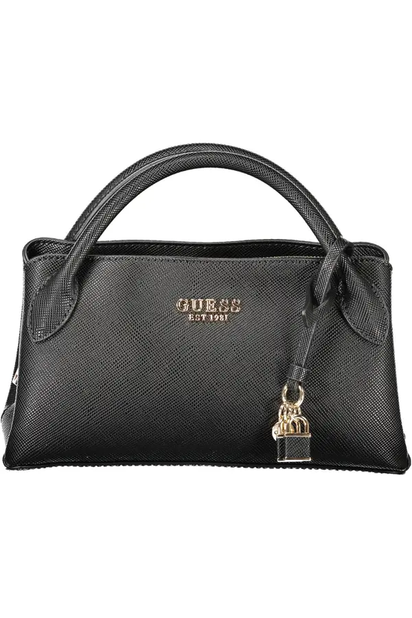 GUESS JEANS Črna torbica GUESS JEANS