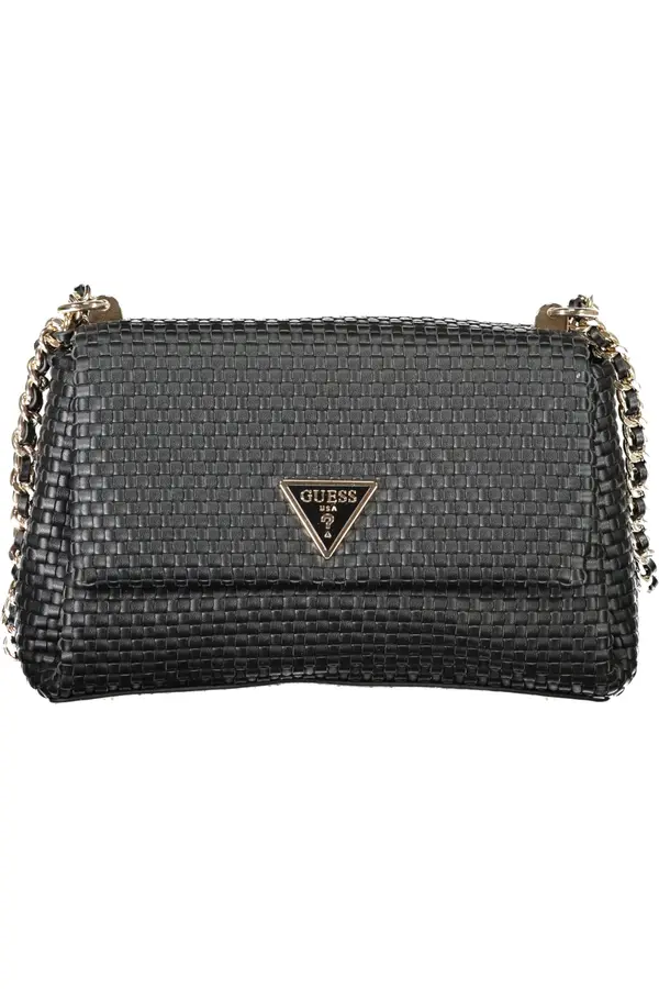 GUESS JEANS Črna torbica GUESS JEANS