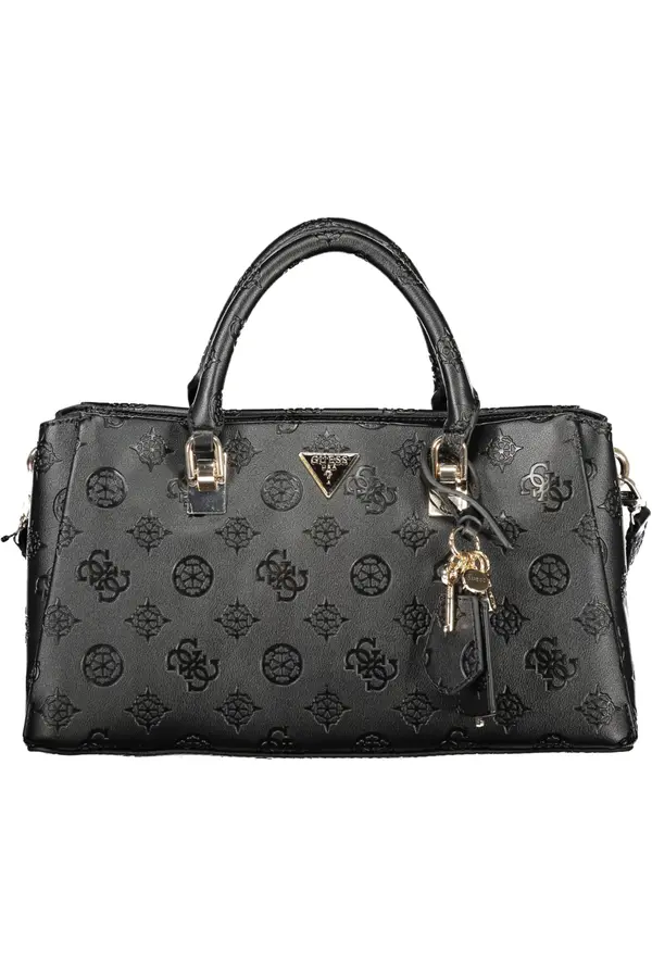 GUESS JEANS Črna torbica GUESS JEANS