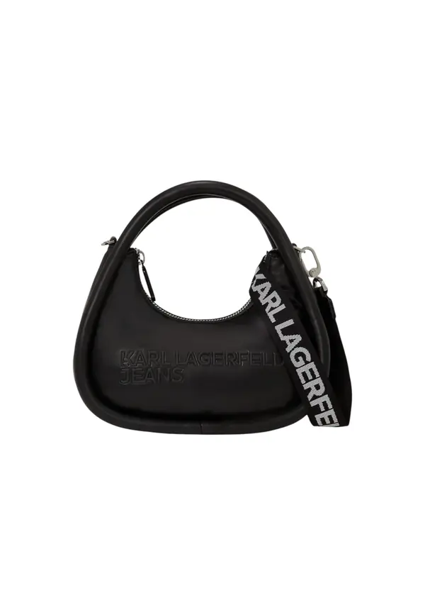 Karl Lagerfeld Jeans Črna torbica Karl Lagerfeld