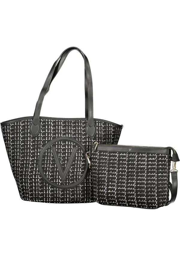 Valentino Bags Črna torbica z majhno vrečko