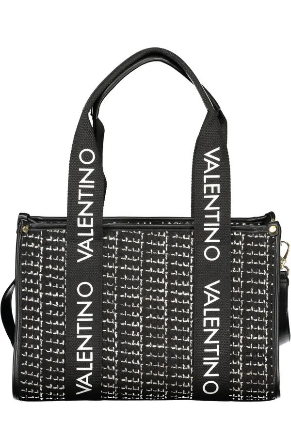 Valentino Bags Črna Valentinova torbica z logotipom