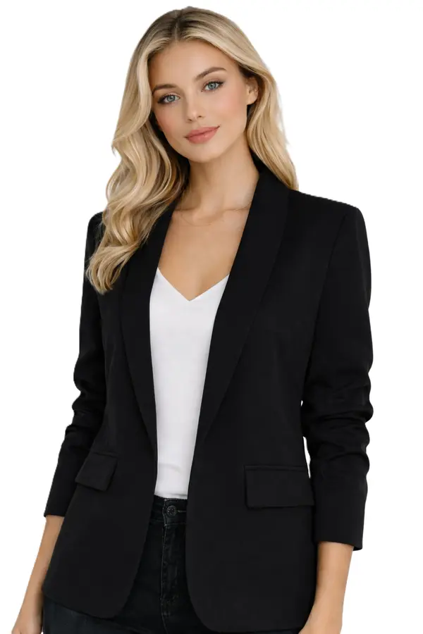 FASHION Črna ženska jakna Moda