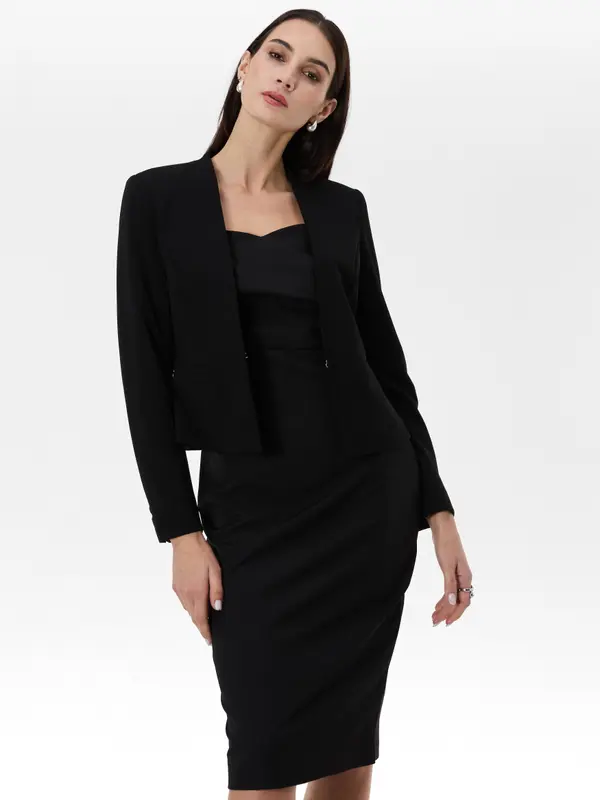 Orsay Črna ženska kratka jakna ORSAY