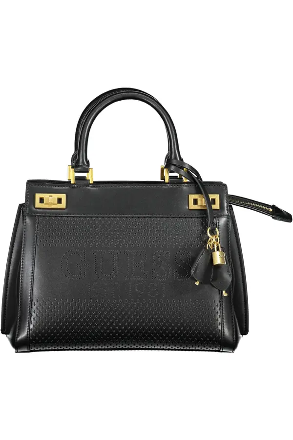 GUESS JEANS Črna ženska torbica GUESS JEANS