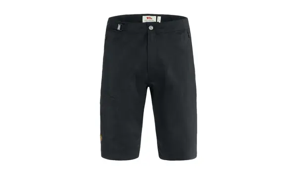Fjallraven Črne pohodniške kratke hlače Fjällräven Abisko