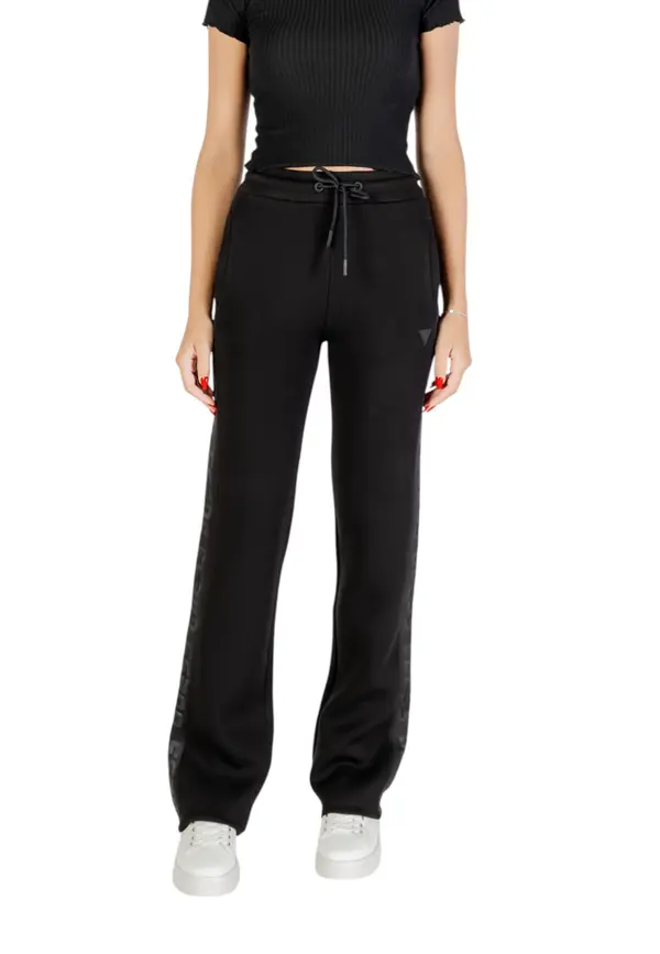 Guess Črne trenirke Guess z vezalkami