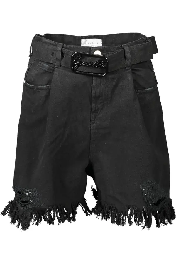 GAELLE PARIS Črne ženske kavbojke Gaelle Paris