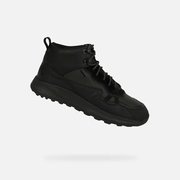 GEOX Črni moški gležnjarji Geox Terrestre B ABX