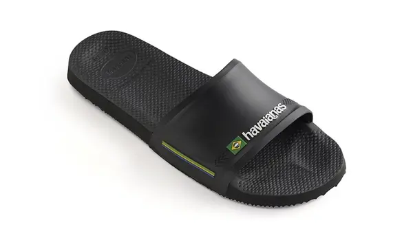 Havaianas Črni sandali Havaianas Slide Brasil