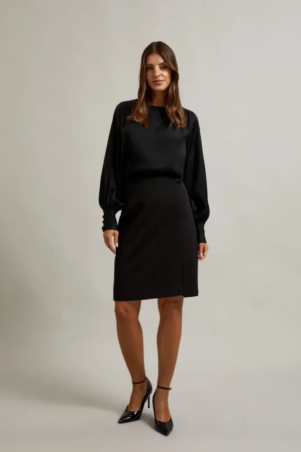 Marisse Črno oprijeto krilo Marisse