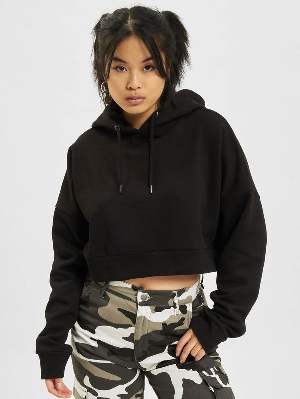 DEF Cropped hood, black