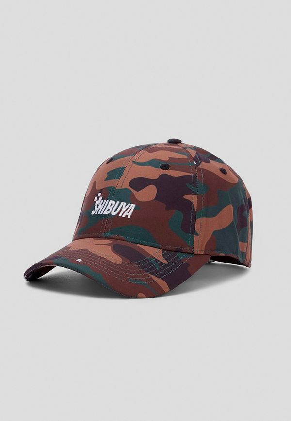 CS CSBL CRT Curved Cap Clip Camo/White