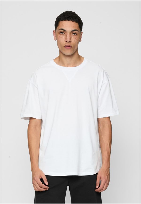 Urban Classics Curved Oversized Organic Cotton T-Shirt 2-Pack White+White