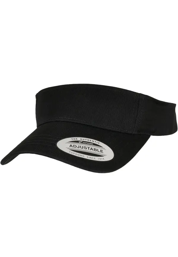 Flexfit Curved visor cap black