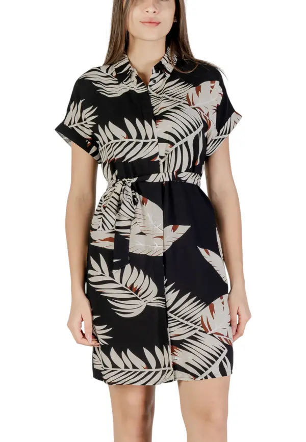 Vero Moda Cvetlična srajčna obleka Vero Moda