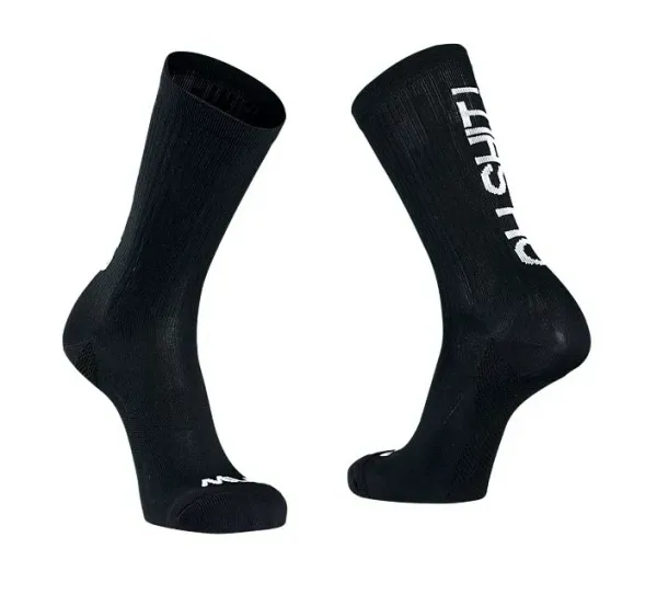 Northwave Cyklistické ponožky NorthWave  Oh Shit! Winter Sock Black