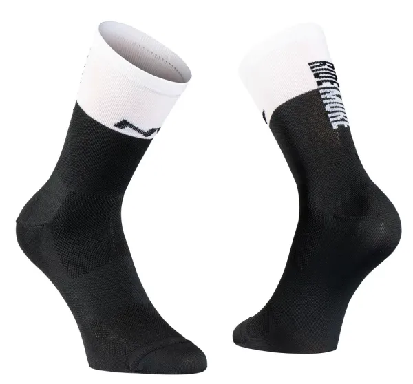 Northwave Cyklistické ponožky NorthWave  Work Less Ride More High Sock Black