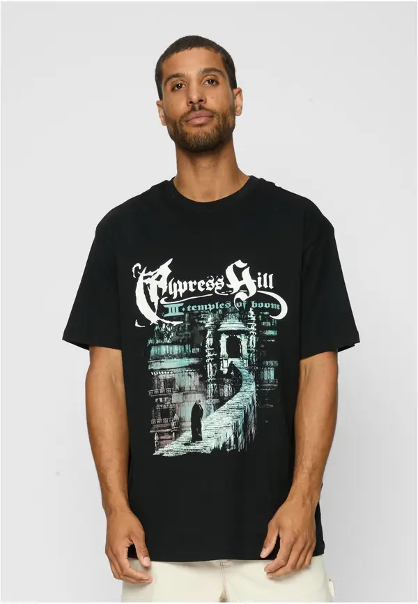 Merchcode Cypress Hill Temples of Boom Oversize T-shirt black