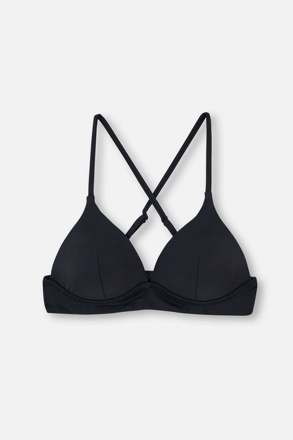 Dagi Dagi Black Bralette Non-Wireless Bikini Top