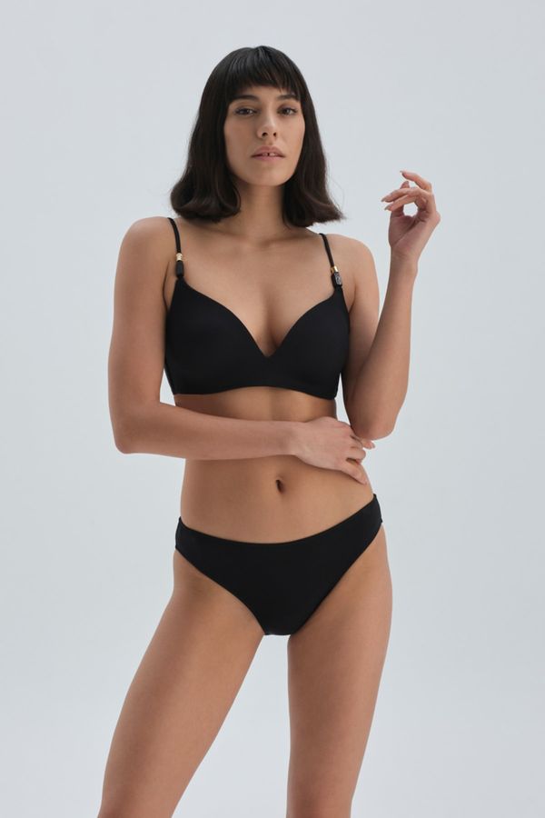 Dagi Dagi Black Normal Waist Bikini Bottoms