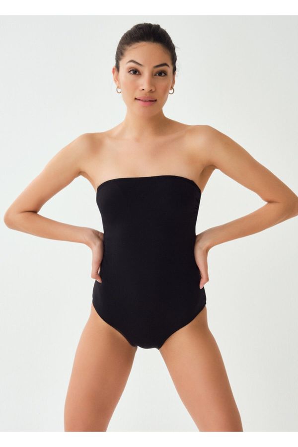 Dagi Dagi Black Strapless Swimwear