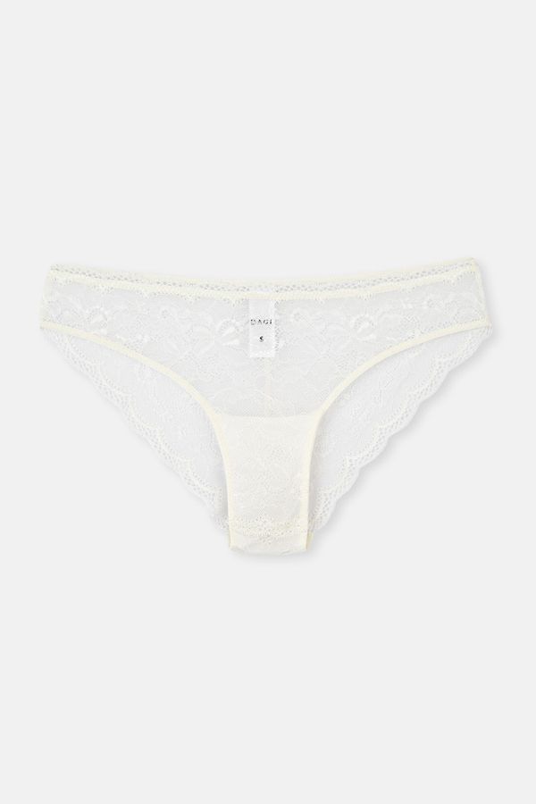 Dagi Dagi Ecru Brazillian Panties