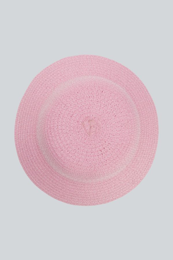 Dagi Dagi Pink Straw Hat