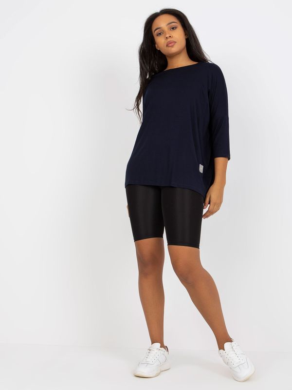 Fashionhunters Daily cotton blouse of oversized sizes