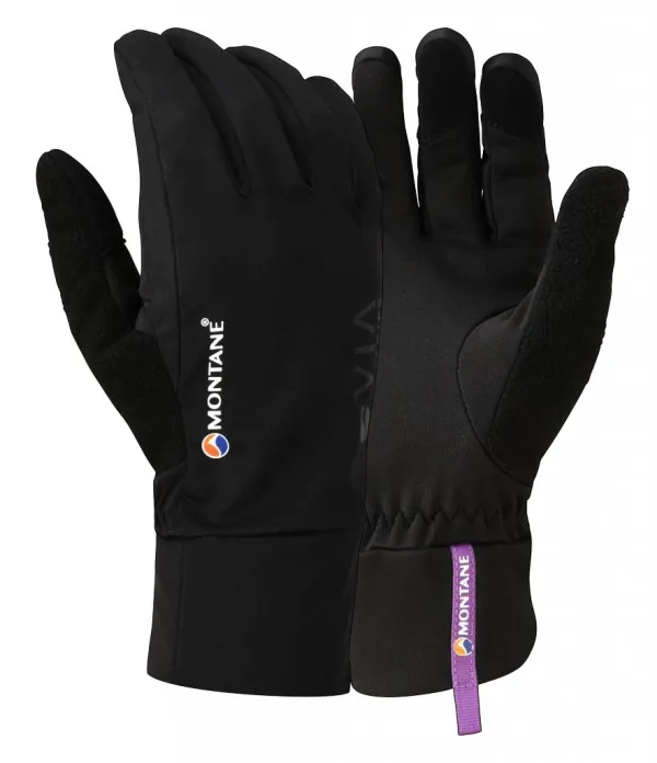 Montane Dámské rukavice Montane  Via Trail Glove Black