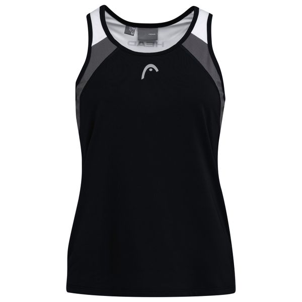 Head Dámské tílko Head  Club 22 Tank Top Women Black M