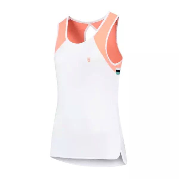 K Swiss Dámské tílko K-Swiss  Hypercourt Advantage Tank 3 White L