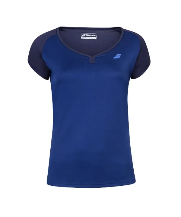 Babolat Dámské tričko Babolat  Play Cap Sleeve Top Blue S