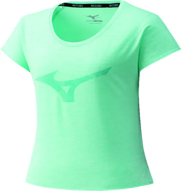 Mizuno Dámské tričko Mizuno Core RB Graphic Tee zelené, XS