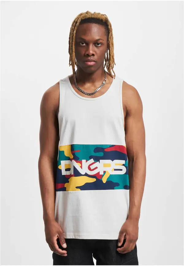 Dangerous DNGRS Dangerous DNGRS Tanktop HideMe beige