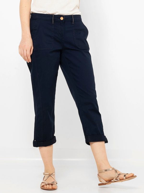 CAMAIEU Dark blue 3/4 trousers CAMAIEU - Ladies