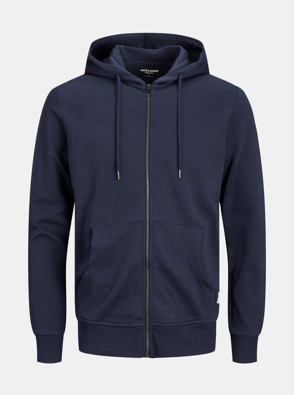 Jack & Jones Dark Blue Basic Hoodie Jack & Jones - Men