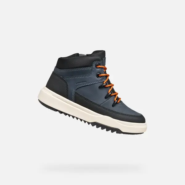 GEOX Dark Blue Boys' Geox Bunshee Sneakers - Boys